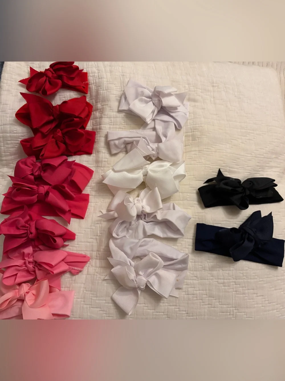 Baby/Toddler Bow Headband Set